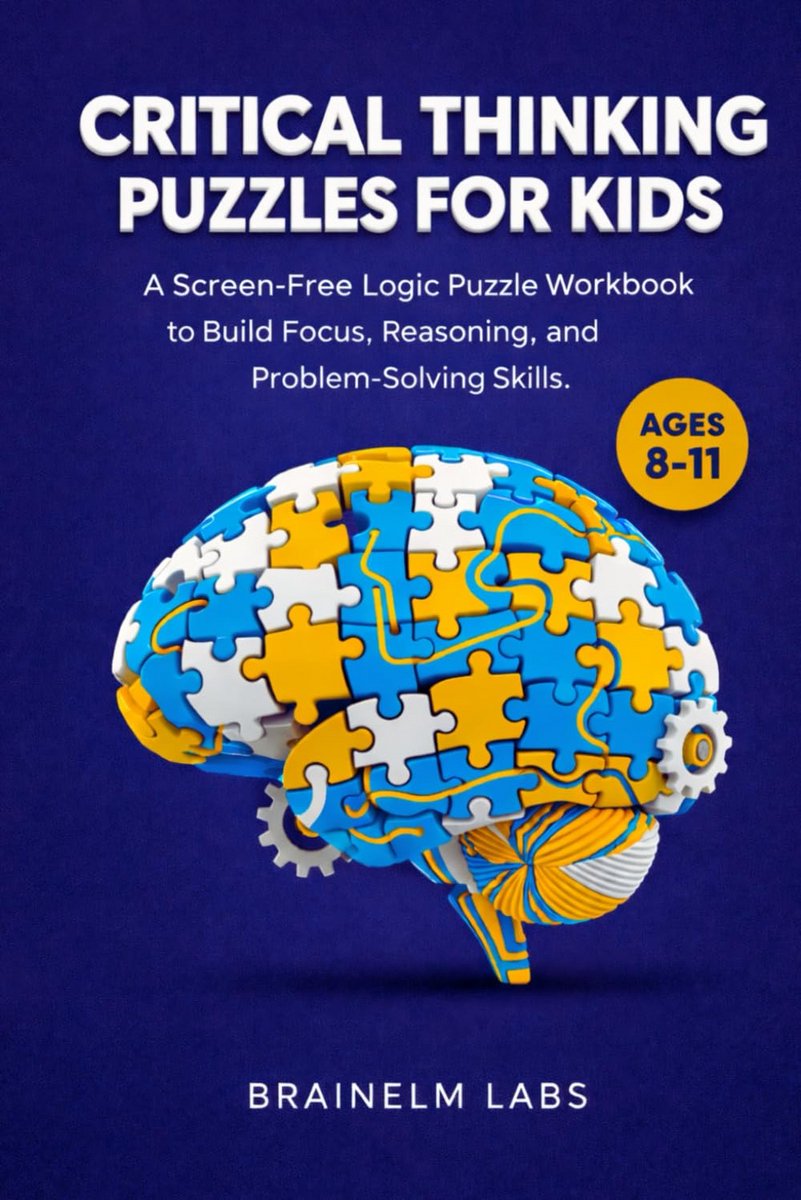 Logische Denkspellen en Puzzelboek voor Kinderen 8-11 Jaar: Focus en Redeneren Oefenen