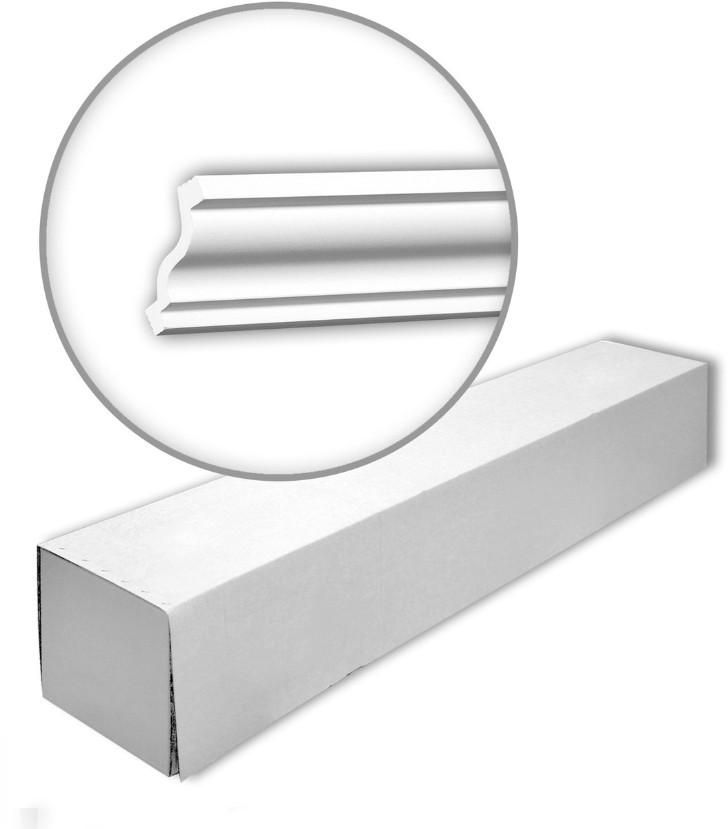 Profhome 650103 1 doos 16 stukken Kroonlijst 32 m