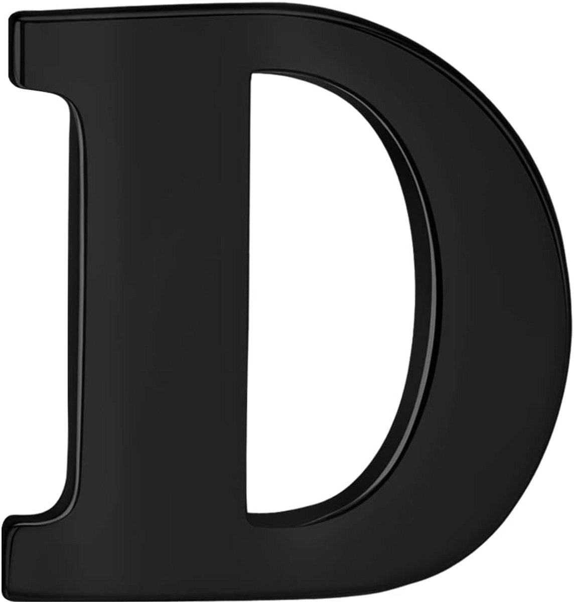 Roestvrijstalen Broche met Alfabet Letter (A-Z) - Stijlvolle Speld voor Dames en Heren