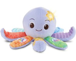 VTech Baby Knuffel & Speel Octopus - Interactieve Knuffel - Inclusief 15 Melodietjes en 3 Gezongen Liedjes - Vanaf 3 Maanden