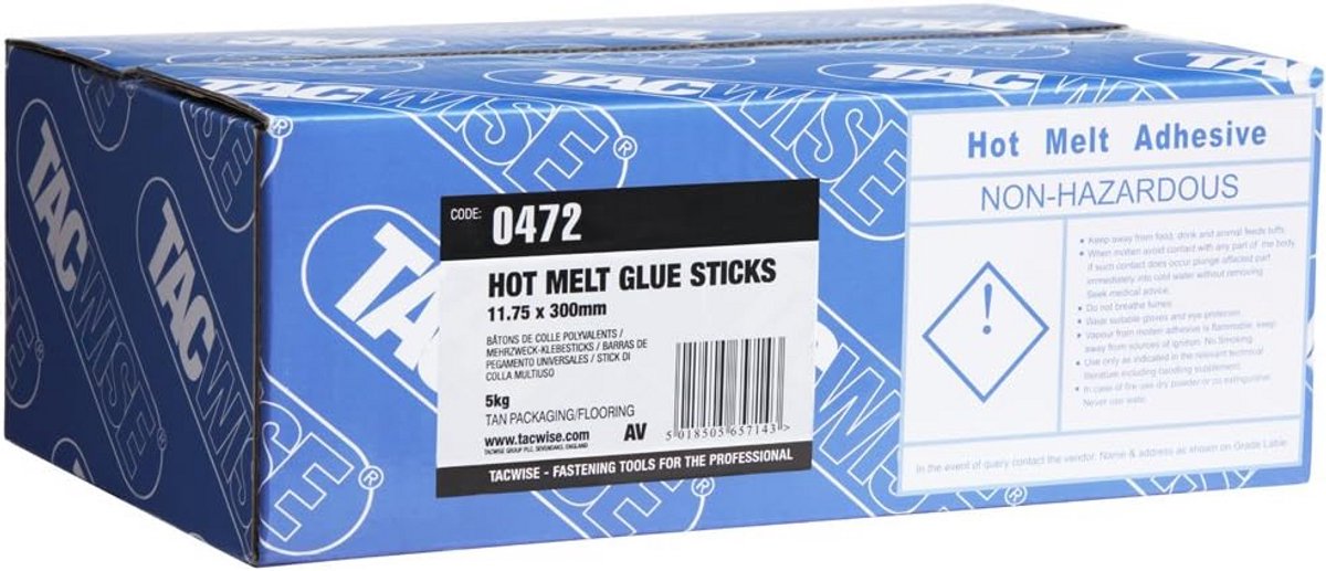 Grote set standaard lijmsticks voor lijmpistool - Tan, 160 stuks