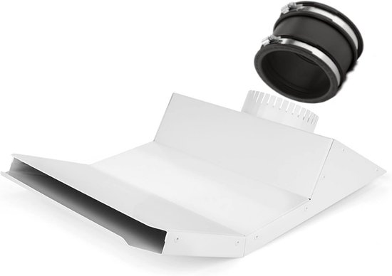 Universele raamadapter mobiele airco 120-150 mm slang, geschikt voor dak-, kantel- en schuiframen, duurzaam, zonder gereedschap