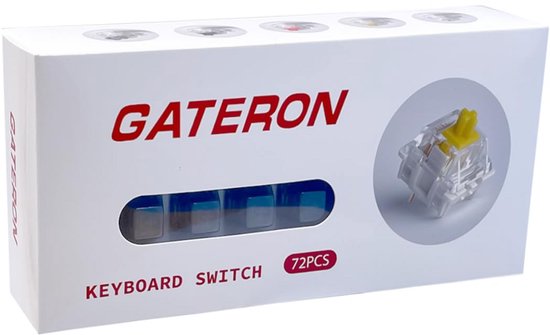 Lineaire Mechanische Toetsenbord Switches Voorgesmeerd 3-pins Voor Gaming Toetsenborden — afbeelding 3