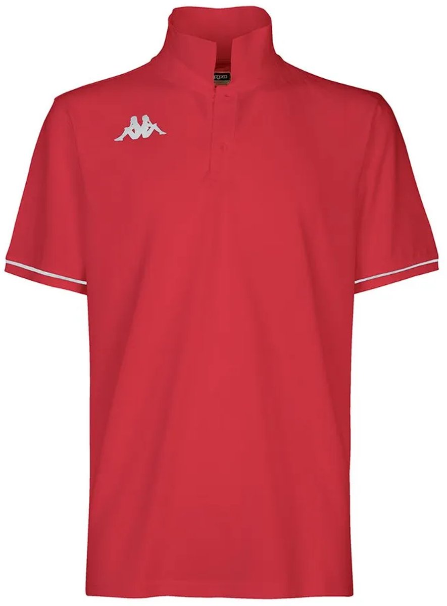 Kappa Barli Korte Mouw Poloshirt 3XL Man Rood