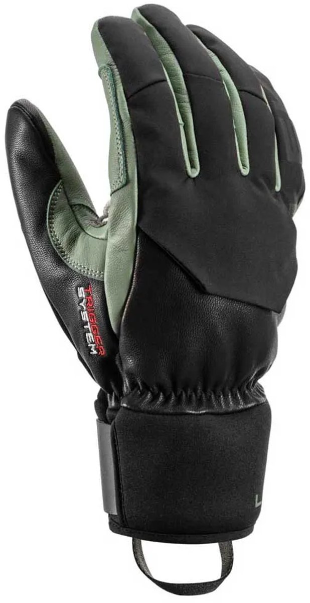 Leki Alpino Hevon 3d Handschoenen 8.5 Man Zwart
