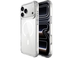 Buddi Core - Hoesje Geschikt voor Apple iPhone 17 Pro Max - Compatibel met MagSafe - Back Cover met Magneet - Doorzichtige Telefoonhoes - Beschermhoes - Clear