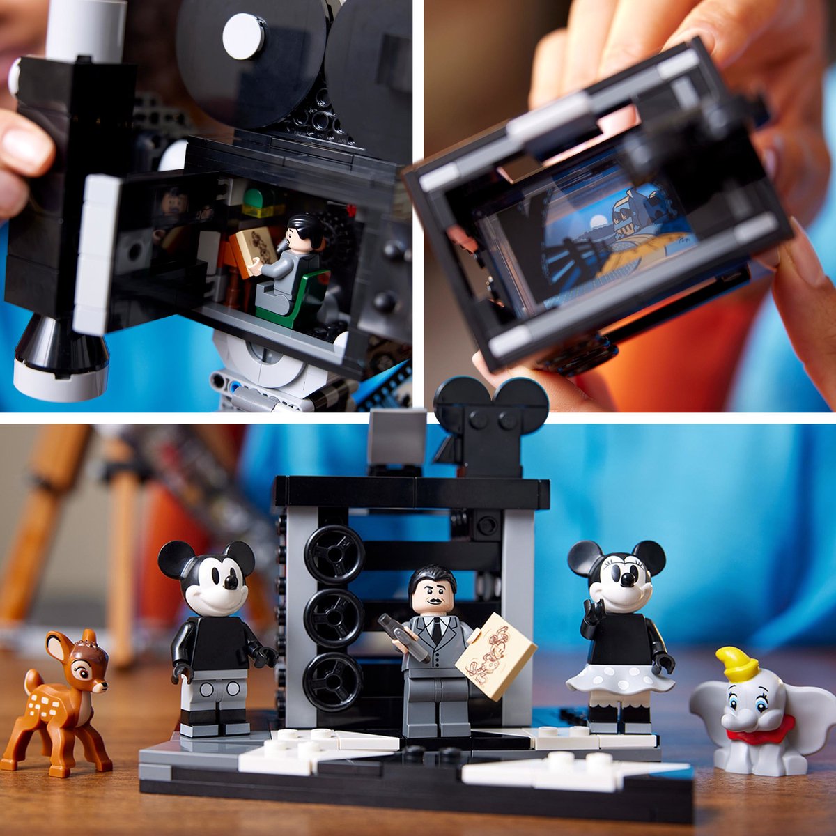 LEGO Disney Walt Disney eerbetoon – camera 100ste Verjaardag Set voor Volwassenen - 43230 — afbeelding 9