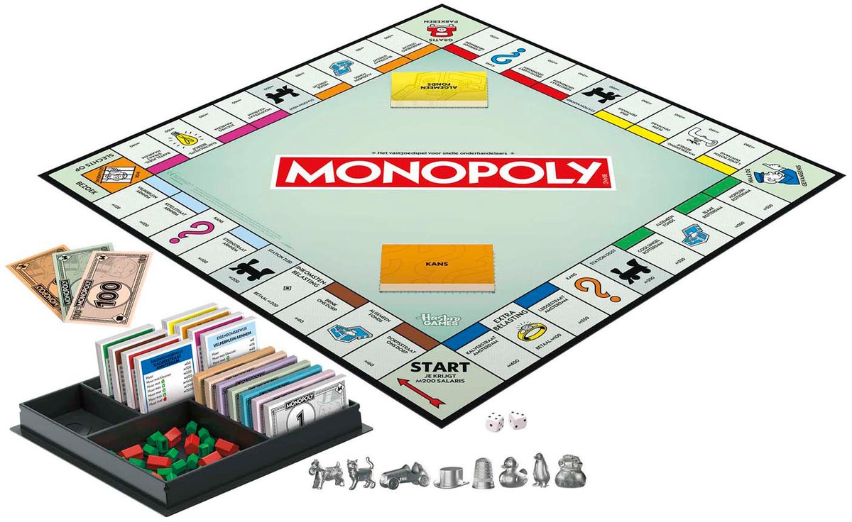 Monopoly Classic Bordspel Vernieuwde editie - NL Editie - Gezelschapsspel — afbeelding 10