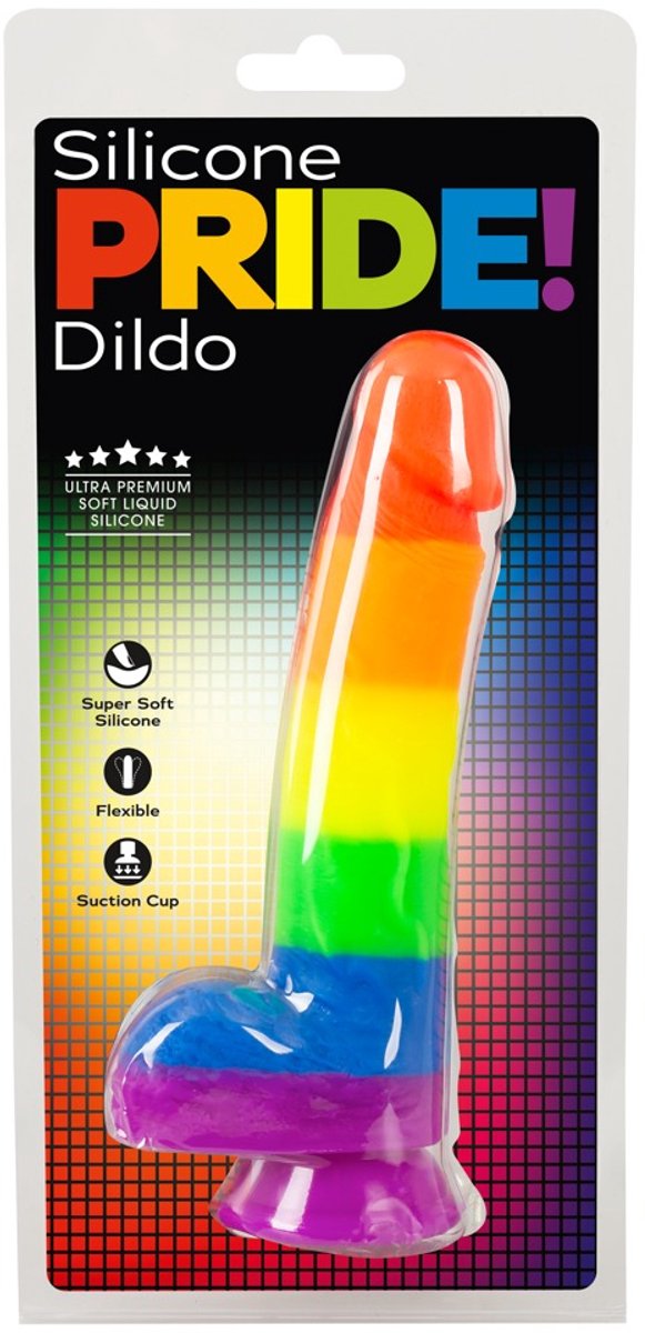 Dildo PRIDE! 21 cm