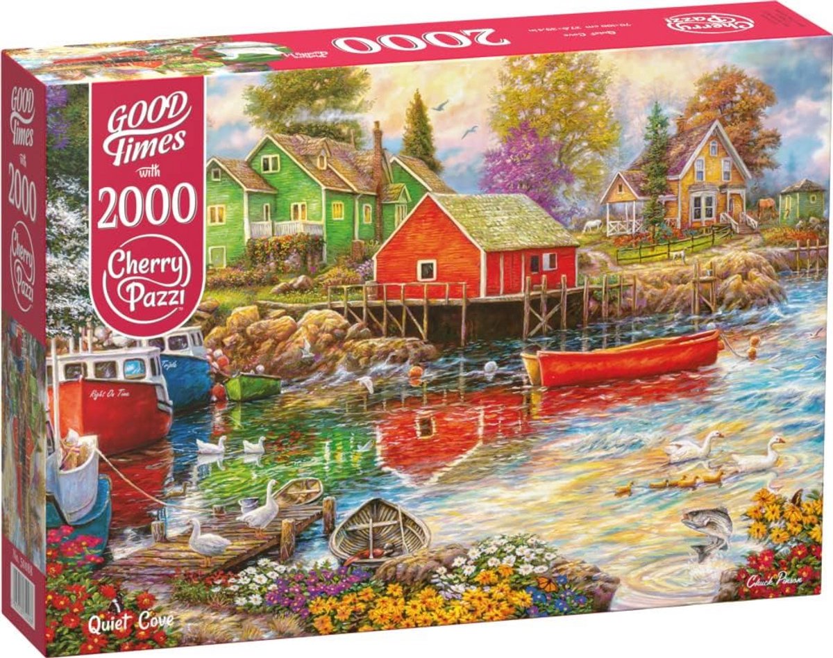 Kalmerende Zeegezichten Puzzel 2000 Stukjes