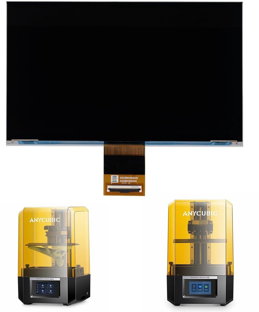 10.1 inch 12K Monochrome LCD Scherm Vervanging voor 3D Printer Hoge Resolutie 11520x5120