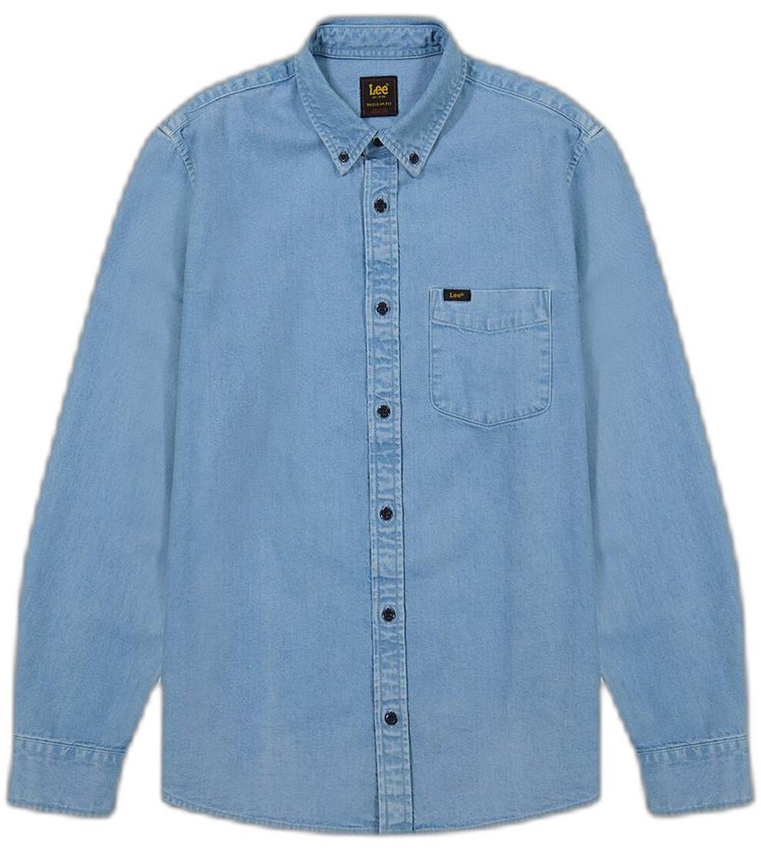 Shirt Lee Regular Western Blauw