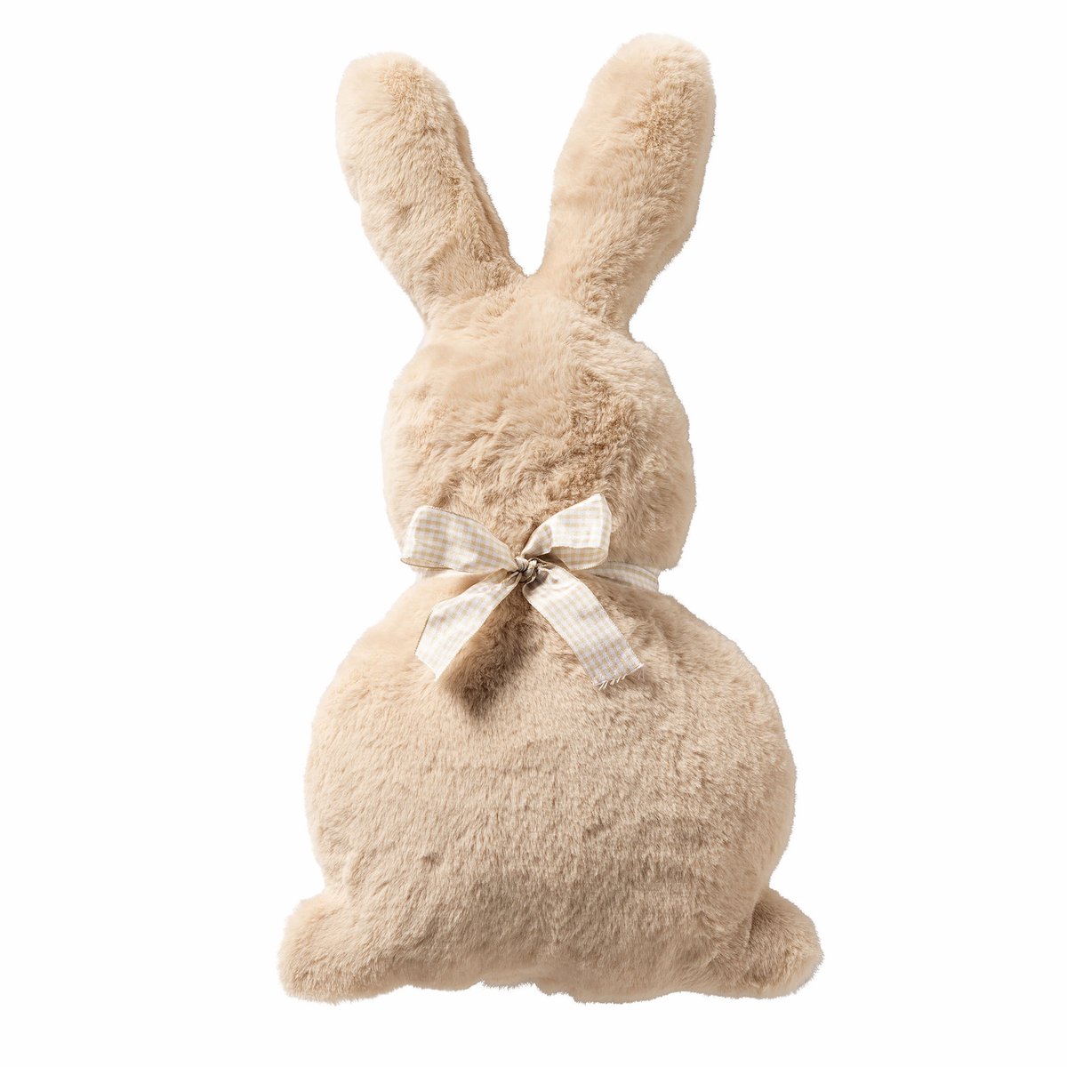 Textino BUNNY - sierkussen 44x25 cm - konijn - Sandshell - bruin Greige