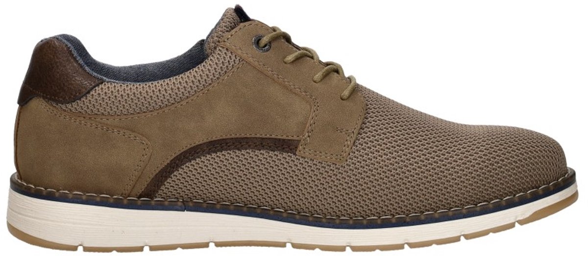 Mustang Veterschoenen Laag Veterschoenen Laag - Beige - Maat 44