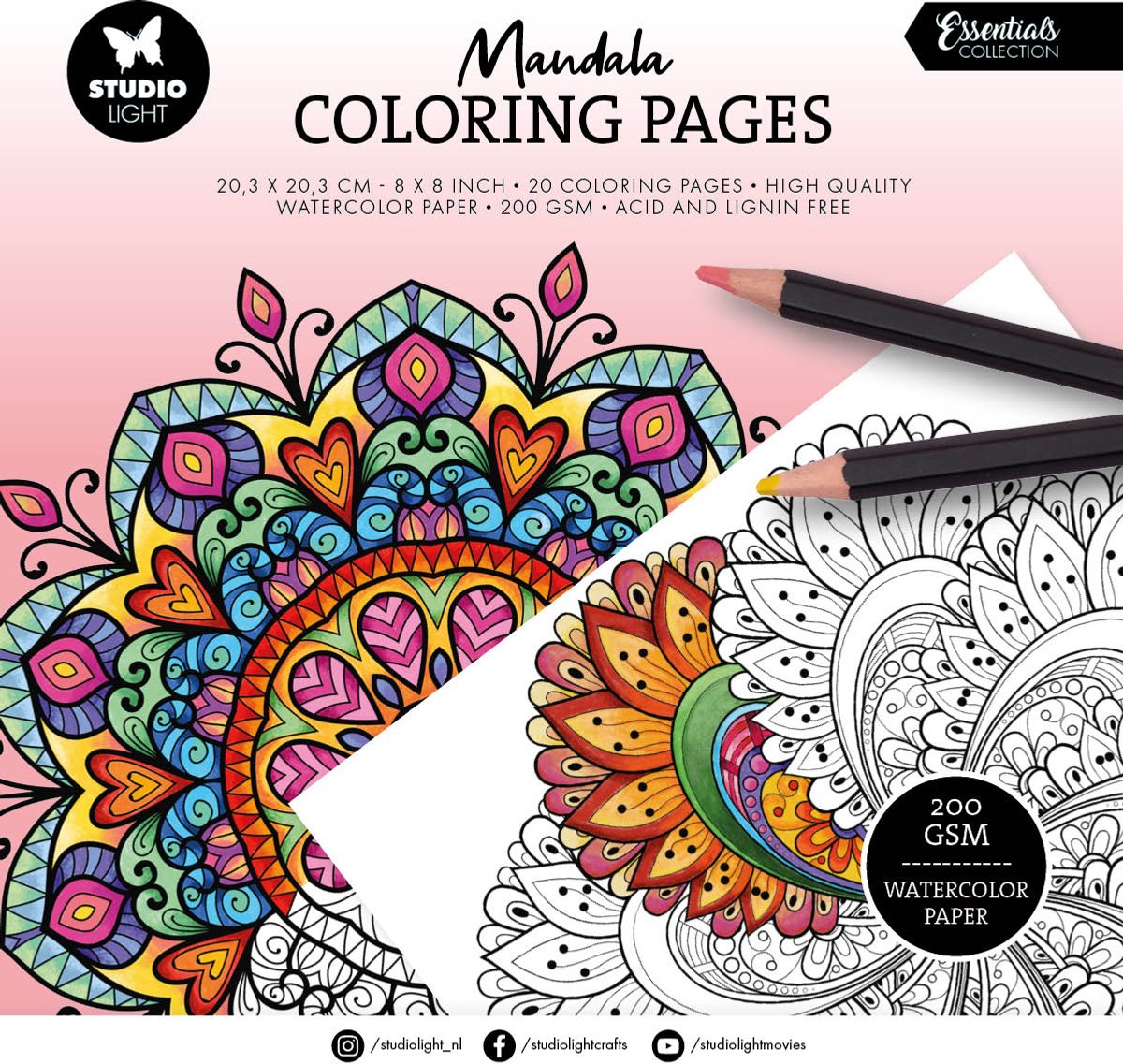Coloring pages Mandala - Essentials nr. 459