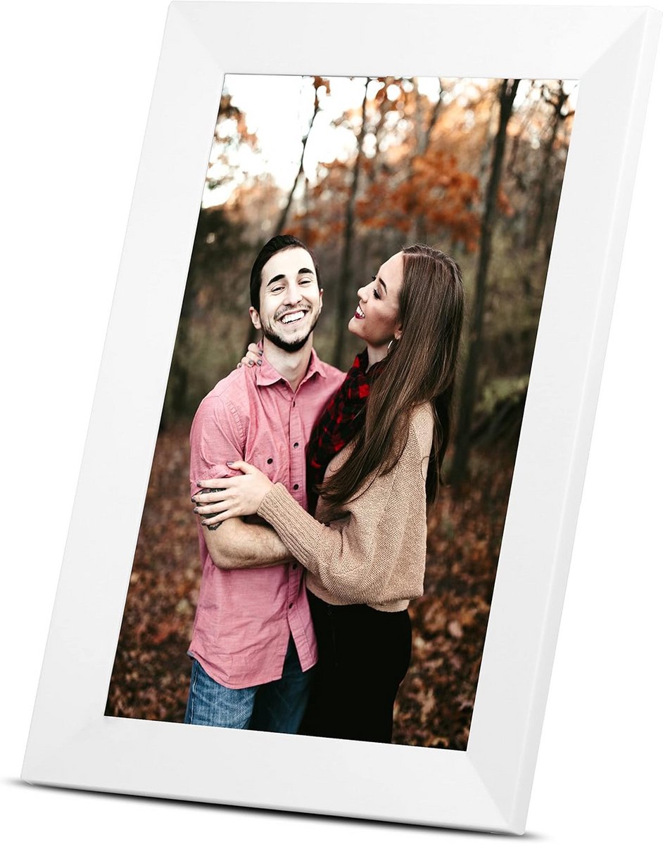 Slimme Digitale Fotolijst 10.1 inch HD Touchscreen met Wifi en App