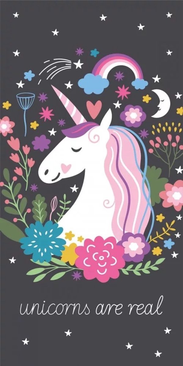 Unicorn Strandlaken - 70 x 140 cm