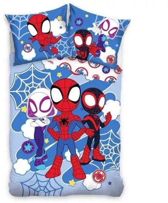 Spidey Peuterdekbedovertrek - 100 x 135 cm - Katoen