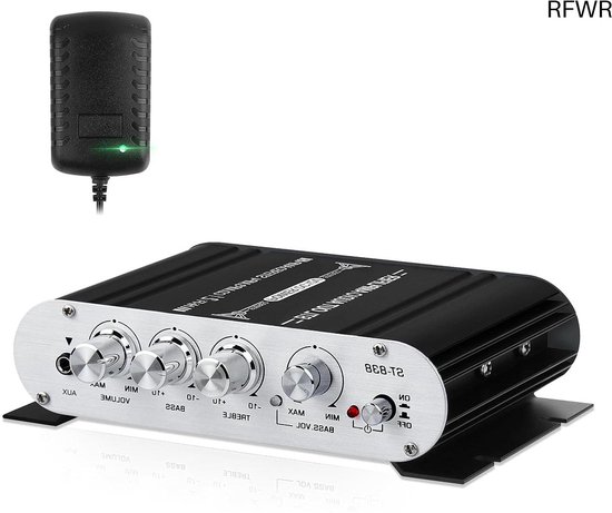 Audio Versterker - Stereo Versterker - Amplifier- Complete Set - Muziek