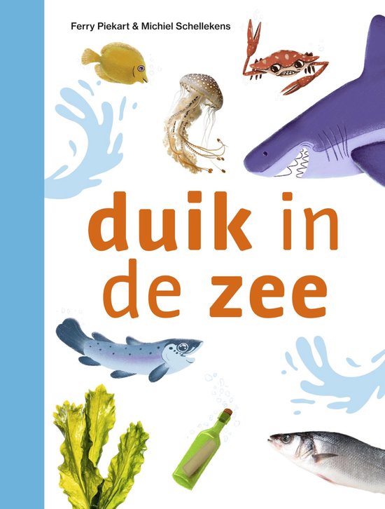 ik lees informatief - duik in de zee - cover