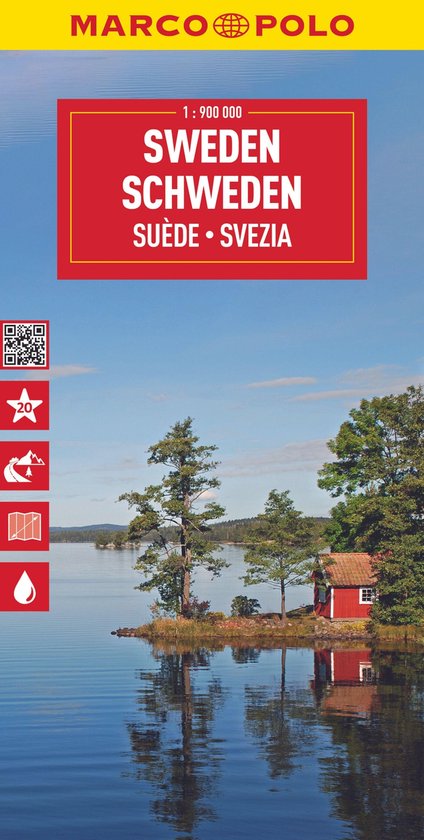 Marco Polo Maps- Sweden Marco Polo Map