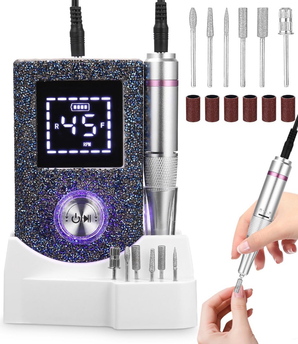 Elektrische Nagelvijl - Nagelfrees - Manicureset