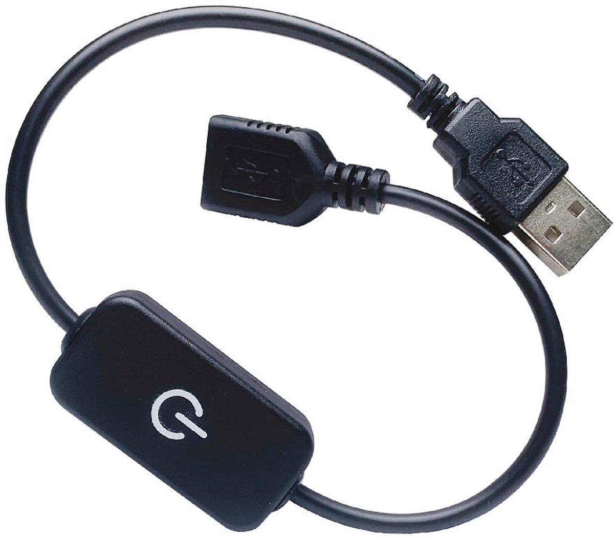 USB Dimmer Schakelaar voor 5V LED Strips met Knoopbediening