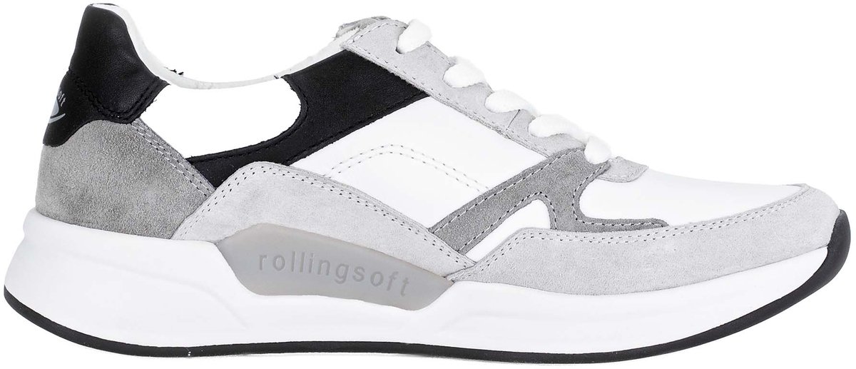 Gabor Rollingsoft 86.958 Sneaker White/Lightgrey/Black