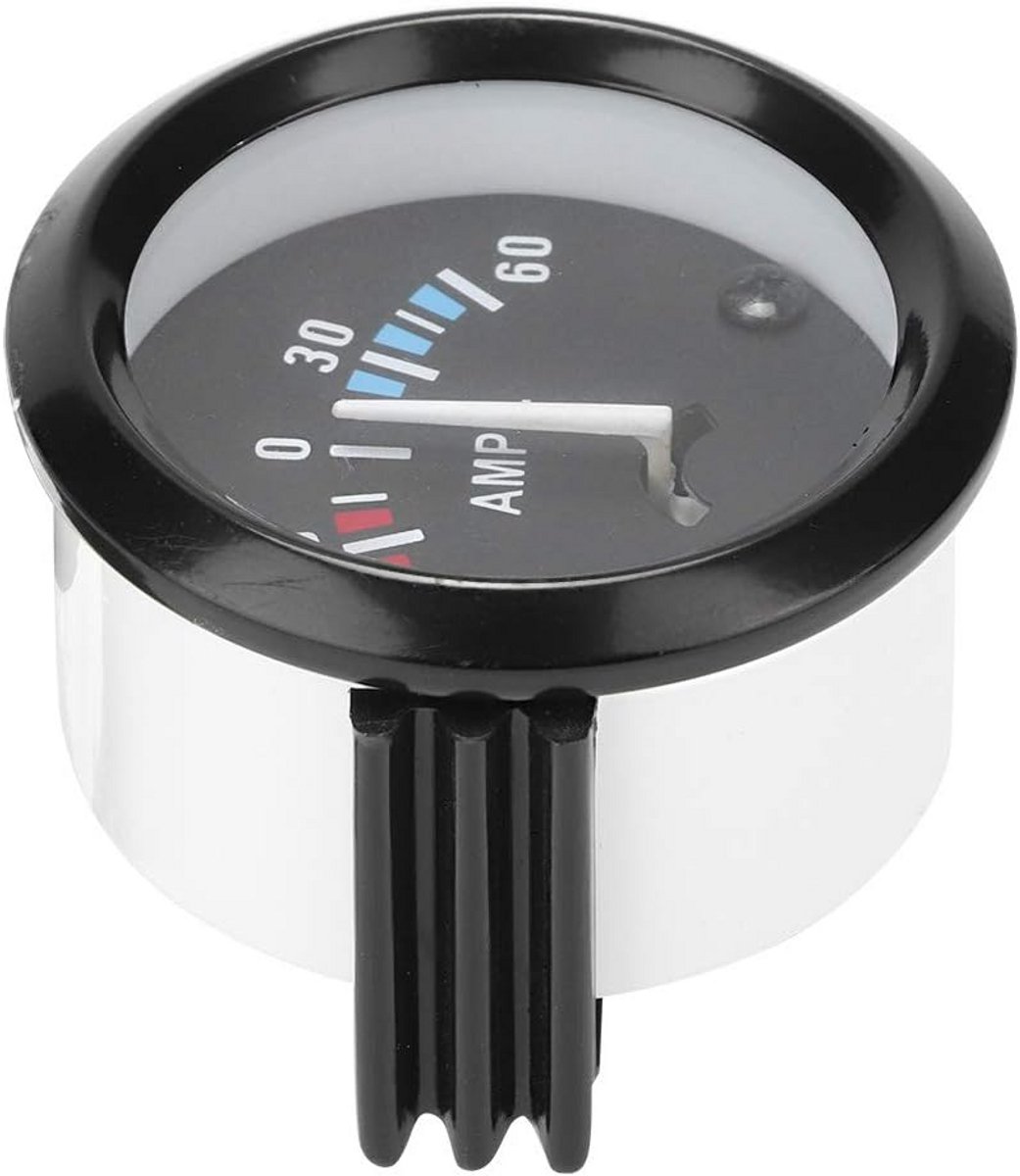 Universele 12V Amperemeter Analoge Stroommeter 52mm voor Auto en Motor