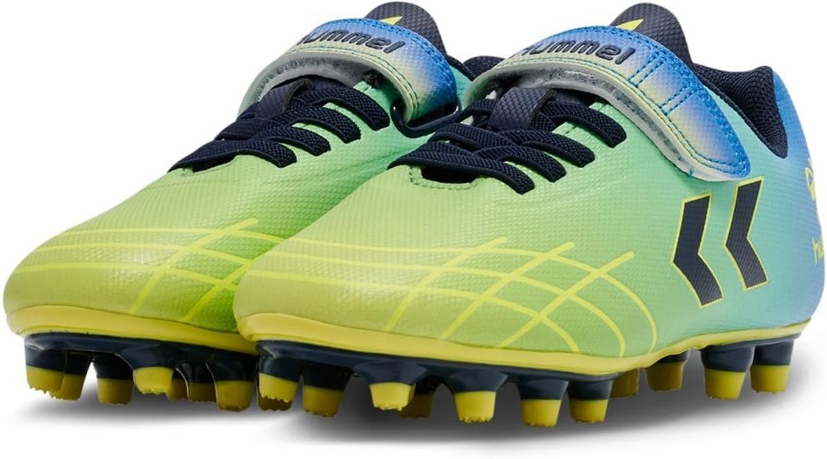 Kindervoetbalschoenen Flexibele Zolen Voor Stevige Grond