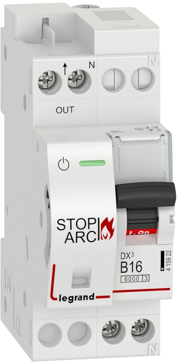 AFDD LS-Schakelaar B16 1P+N 6kA voor Elektrische Beveiliging