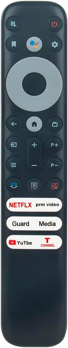 Vervangende Voice Afstandsbediening voor Diverse TCL Smart TV Modellen