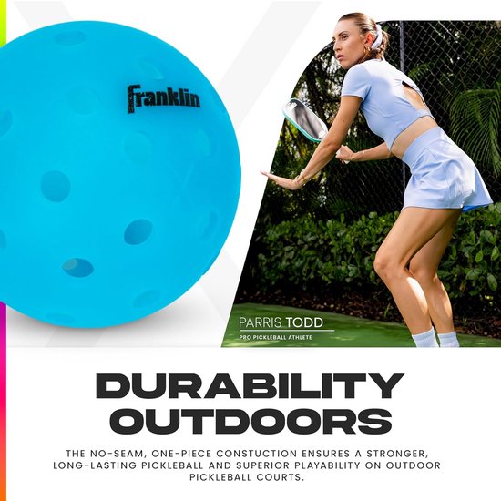 Officiële Pickleball Ballen Buiten - USAPA Goedgekeurd - Levendige