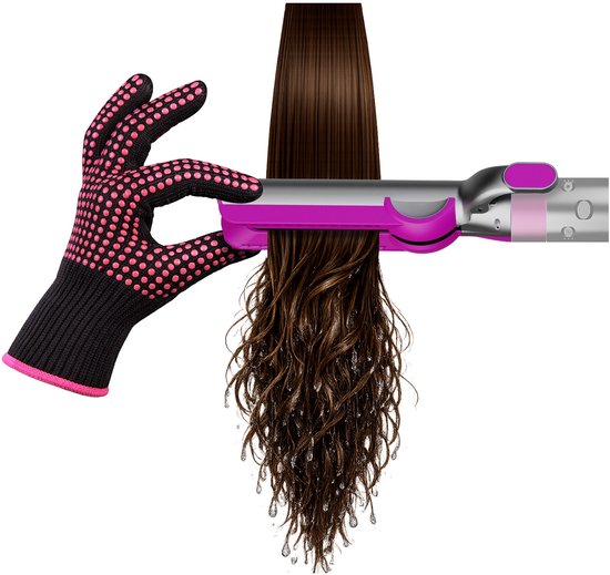 Haarstyler Opzetstuk Airflow voor Dyson Airwrap van MMOBIEL – Geschikt voor HS01, HS05 & HS08 – Voor Gelijktijdig Drogen & Gladmaken zonder Verwarmingsplaten – Vermindert Hitteschade & Pluis – Roze