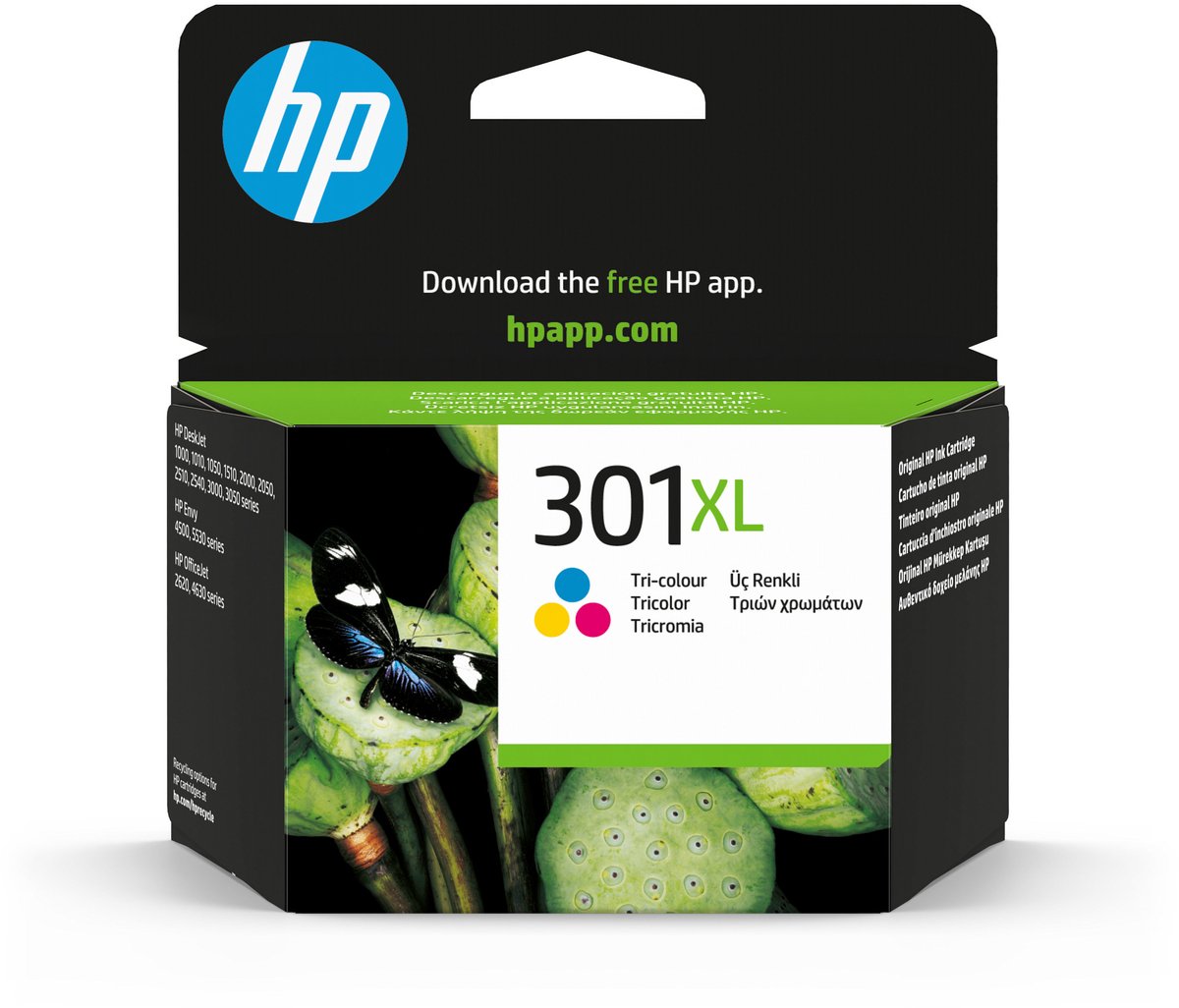 Bol.com HP 301XL - Inktcartridge - Hoge Capaciteit - Kleur aanbieding