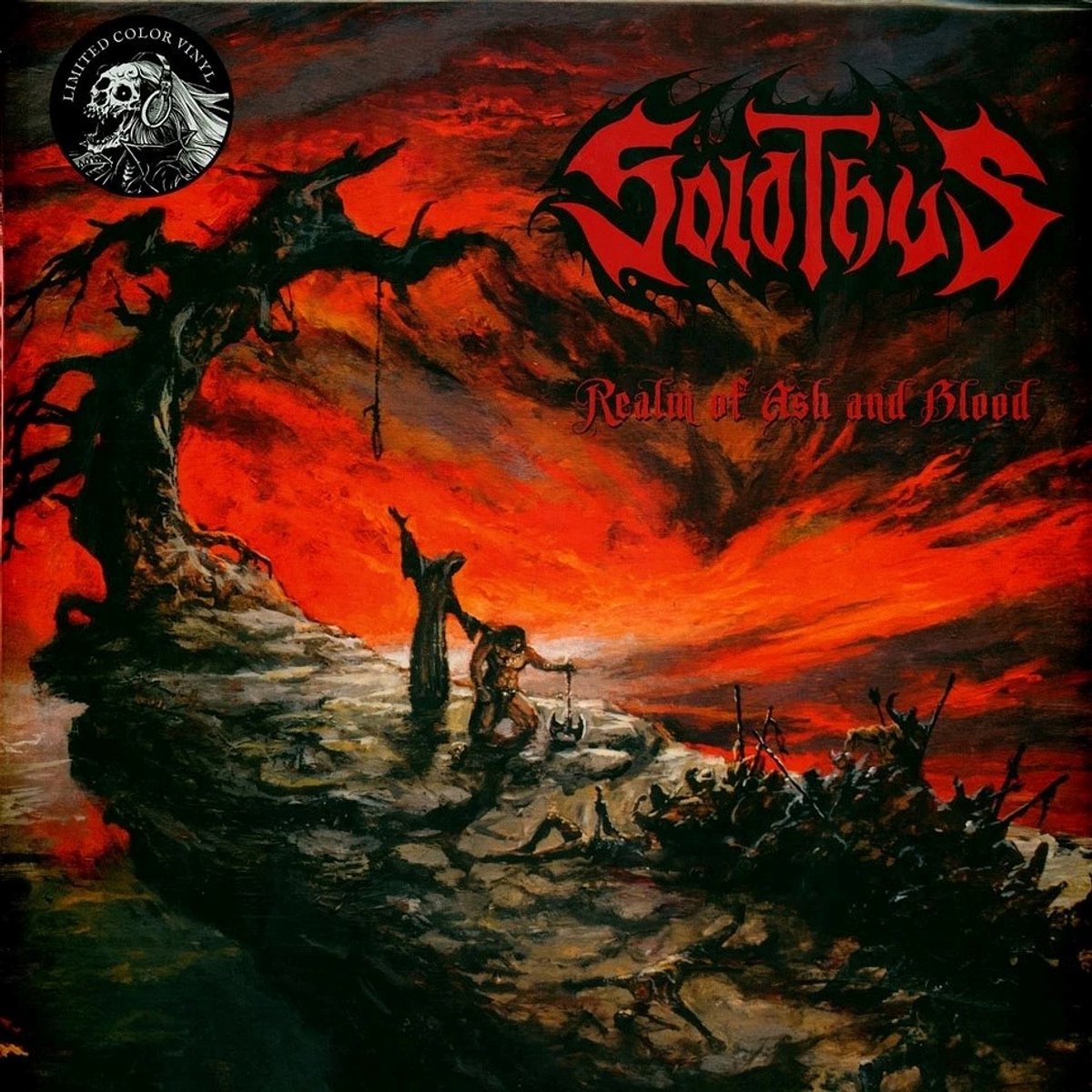 Solothus - Realm Of Ash And Blood (LP) (Coloured Vinyl)