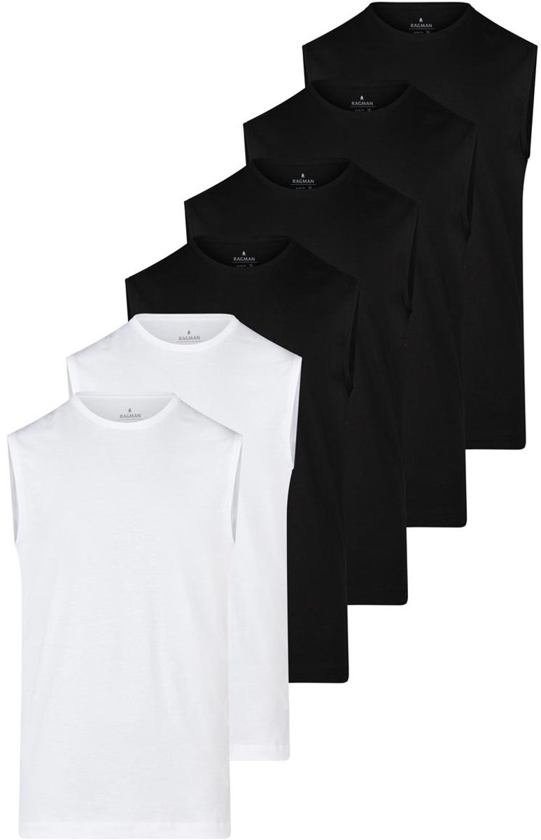 RAGMAN Heren onderhemd 6 pack Basic