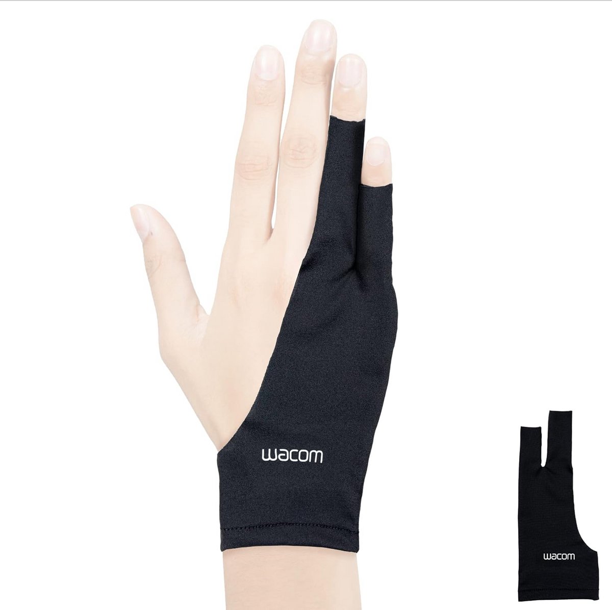 Tweevinger Tekenhandschoen voor Pen Displays en Tekentablets - Comfort en Precisie