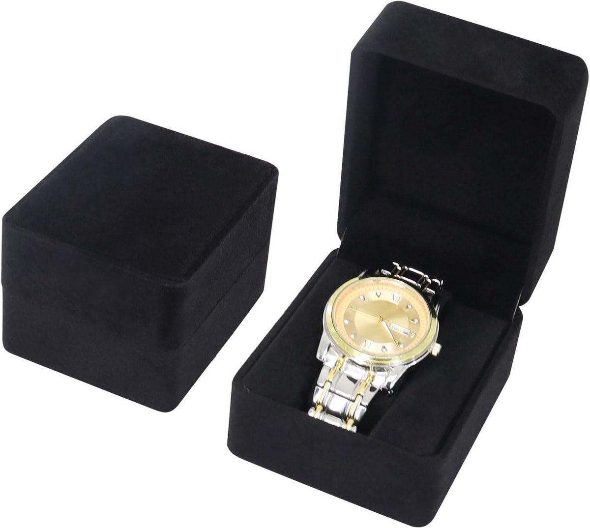 Luxe Horlogedoos voor 1 Horloge - Individuele Horloge-Opbergdoos met Kussen