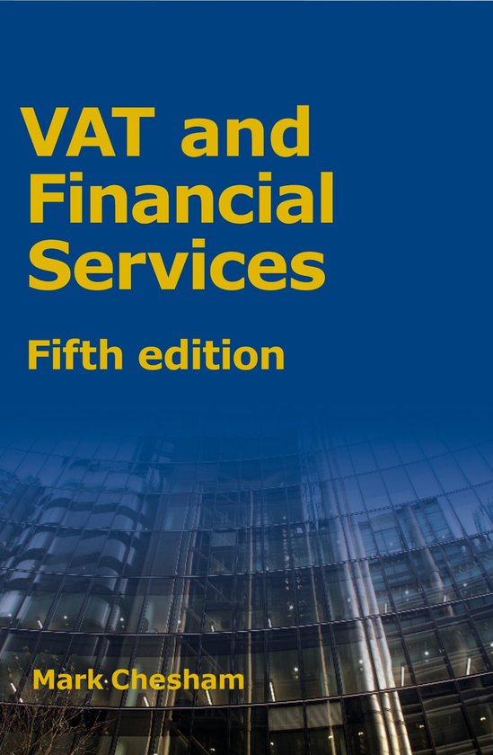 VAT Guides- VAT and Financial Services - cover