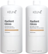 Keune Care Radiant Gloss Shampoo 1000 ml & Hair Gloss 1000 ml