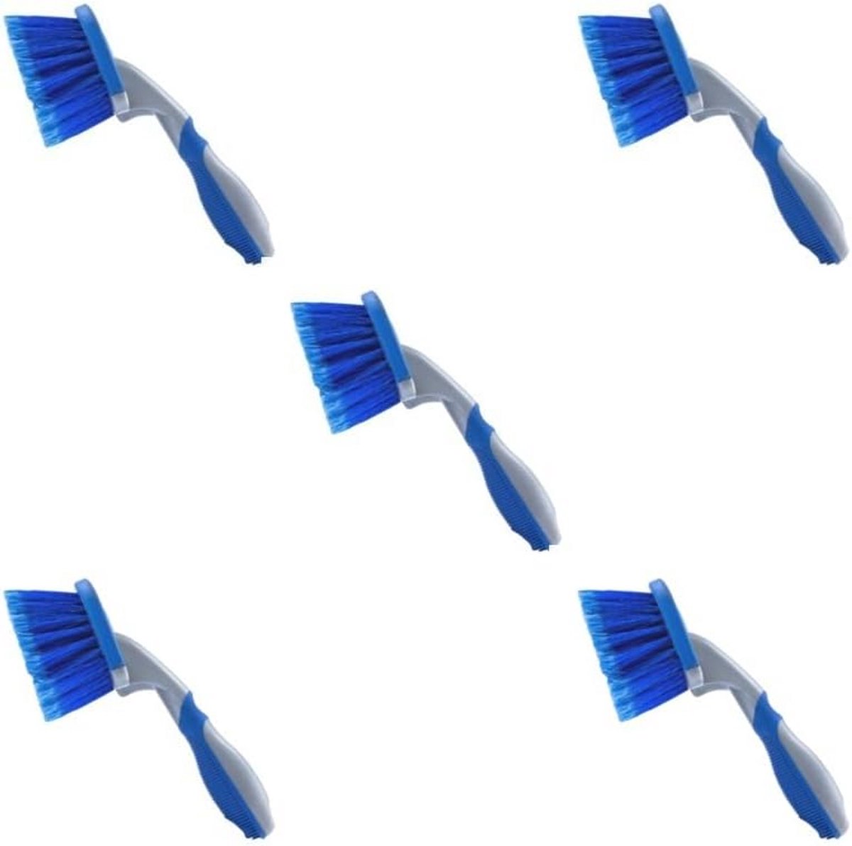 5 Delige Set Universele Velgen Borstels voor Auto - Anti-slip Handvat & Diepe Reiniging