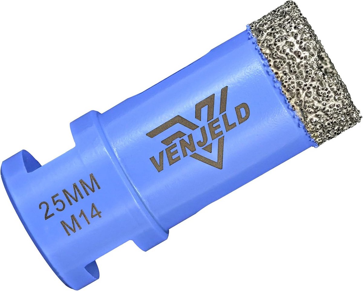 Diamantboor 25 mm voor Tegel, Keramiek en Graniet met M14 Schroefdraad