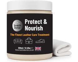 Voedende Leder Conditioner voor Meubels, Autostoelen, Schoenen en Tassen - Beschermt en Herstelt