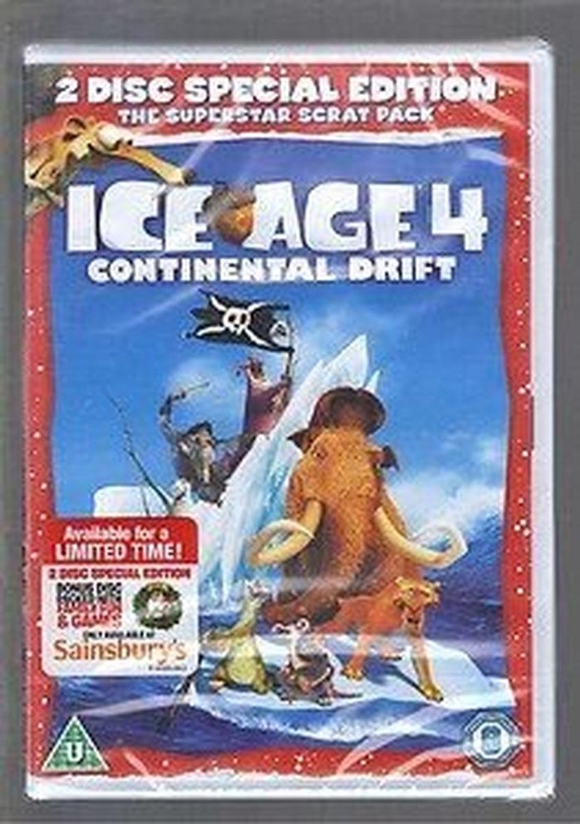 Ice Age 4: Continental Drift DVD - Nederlandse Versie