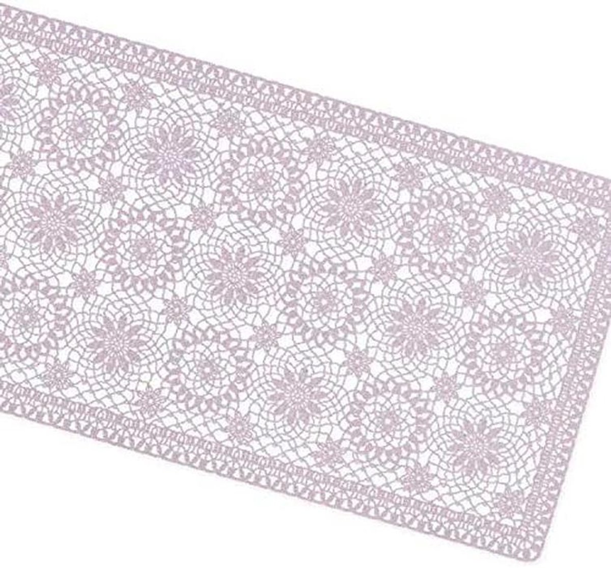 Tafelloper Vinyl Amira Rechthoekig 40 x 150 cm Paars wasbaar