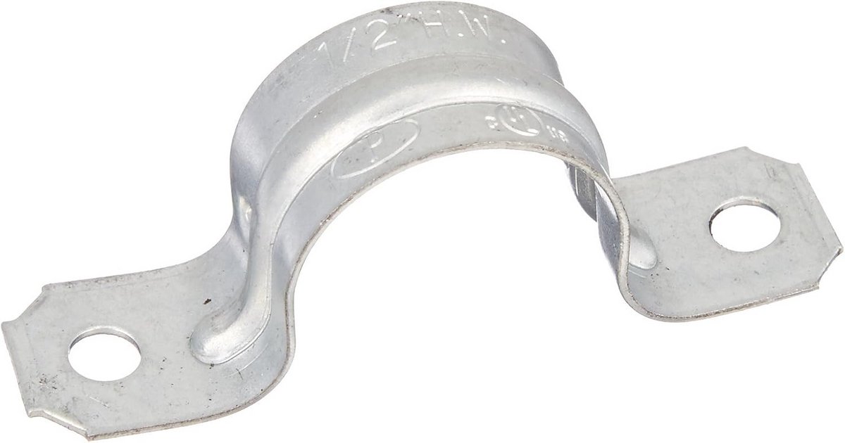 Set van 4 Twee-Gaten Riemen, 1/2 Inch, voor Diverse Bevestigingen