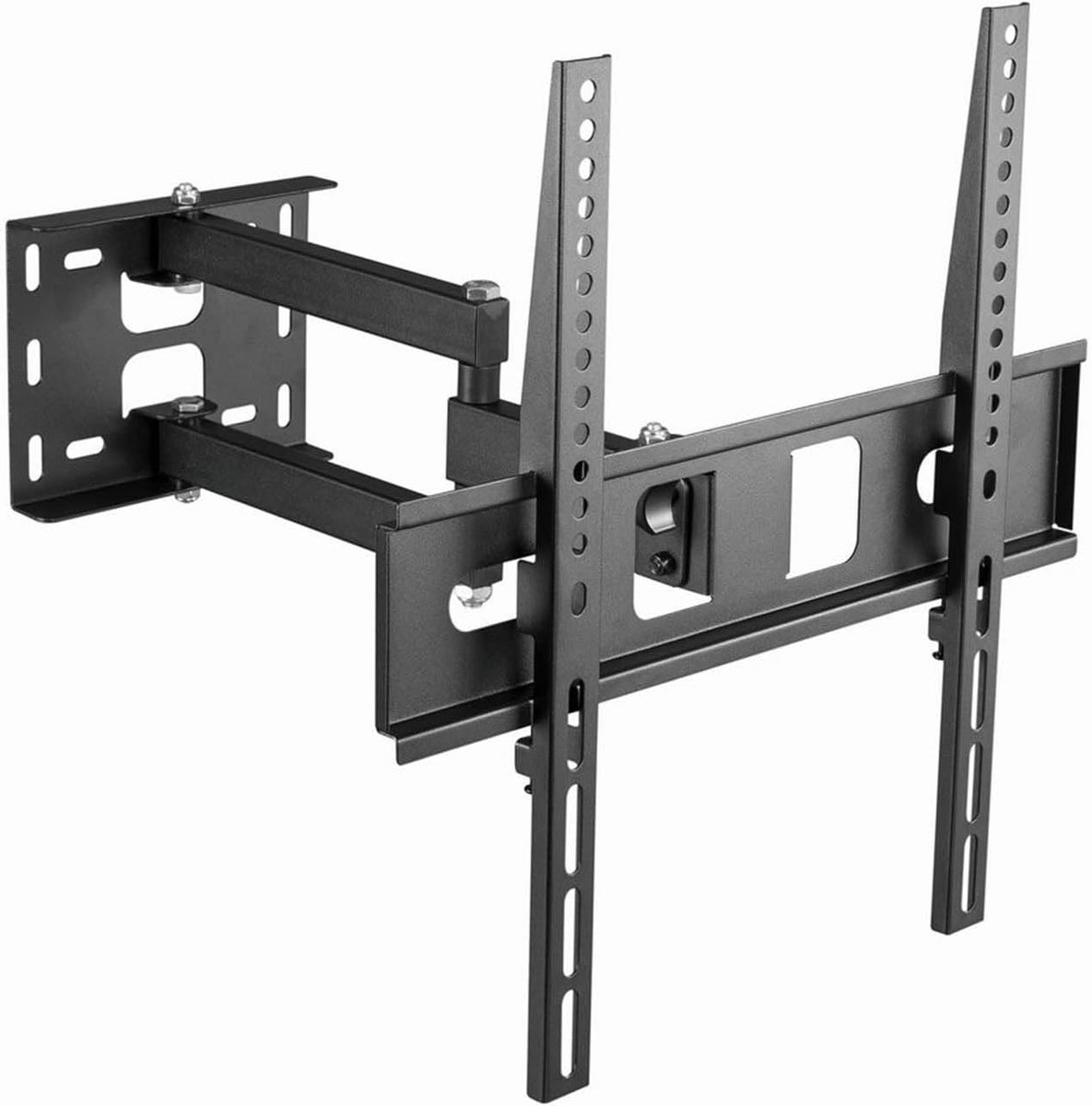 Universele Full-Motion TV Wandsteun Kantelbaar en Zwenkbaar voor 32 tot 55 Inch Schermen, Maximaal 35 kg
