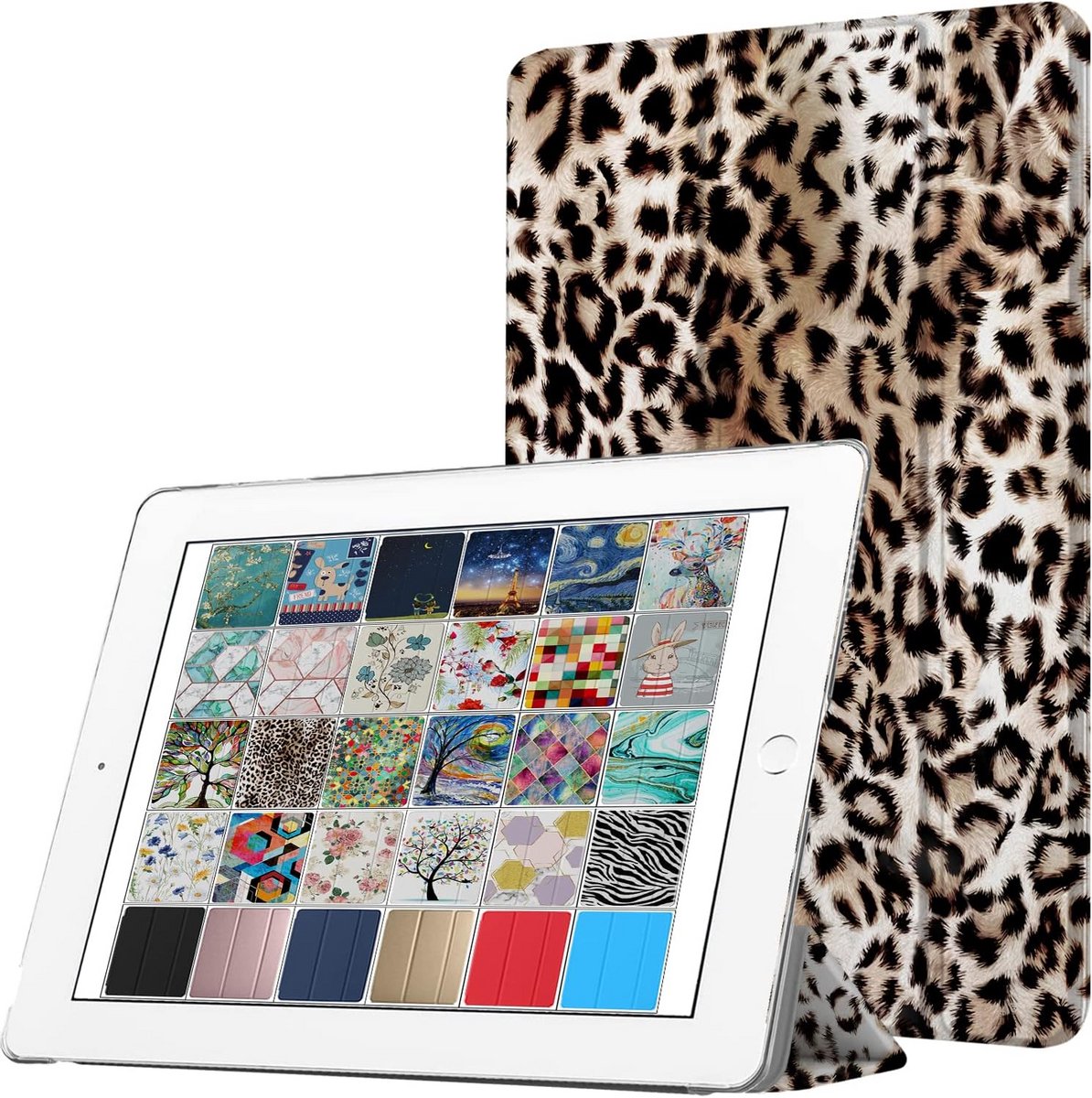 Hoes voor iPad Pro 12.9 Inch (1e Generatie 2015) - Slim, Transparant en Functioneel