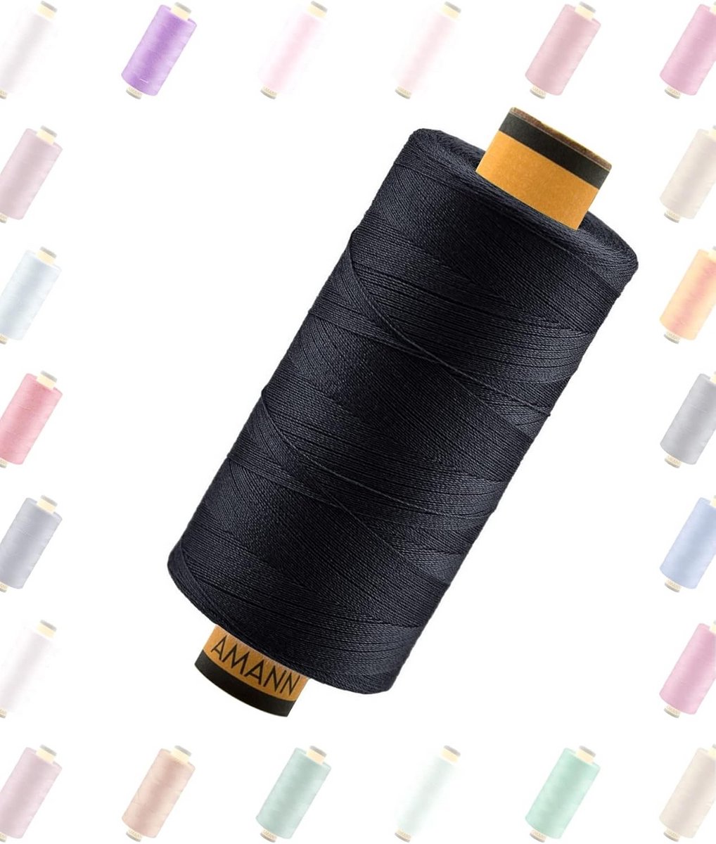 Polyester Naaigaren Set Maat 120 Universeel voor Naaimachine en Overlock - 1000m